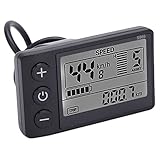 KIMISS Elektrisches Fahrrad-Display, E-Bike-Display, Abs, Elektrisches Fahrrad,...
