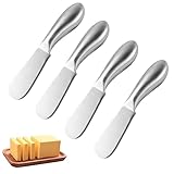 Sophisticate 4 Stück Buttermesser,Edelstahl Brotzeitmesser Set,Buttermesser...