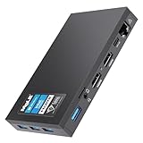 MeLE Lüfterloser Mini-PC Quieter3Q N5105 4GB 128GB mit Windows 11 Home,...