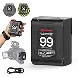 V-Mount Akku, Moman Power99 V-Lock Battery mit Dual D-Tap & 65W PD USB-C Output...