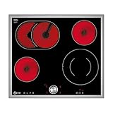 NEFF T16BT76N0 N70, Elektrokochfeld 60 cm, Made in Germany, TwistPad Bedienknof,...