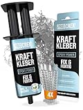 PROCREA® 2K Epoxidkleber 'Kraftkleber' [inkl. 4x Mischern] Extra starker &...