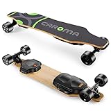 Caroma Elektro Skateboard mit Fernbedienung, 350W/900W Elektro Longboard mit...