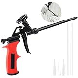 TNOMSNO Schaumpistole, PU Schaumpistole Teflon-beschichtete Bauschaumpistole,...