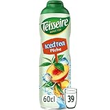 Teisseire Getränke-Sirup Pfirsich Tee 600ml - Sirup der genauso schmeckt wie...