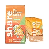 share Bio Linsenchips Sour Cream Style – Vegane & glutenfreie Protein Chips...