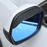 2 Stück Seitenspiegel Regenschutz Universal Auto Rückspiegel Regenschutz...