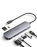 Anker 7-in-1 USB-C Hub mit 4K@60Hz HDMI, 85W Power Delivery, USB-A/C-3.0-Ports...