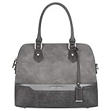 David Jones - Damen Handtasche Elegante Tasche - Frau Henkeltasche Shopper PU...