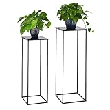 VINCIGANT Blumenständer Pflanzenstand Satztisch Pflanztisch mit Metallgestell...