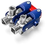 KNIPEX Universalschlüssel JointKey Quadro für gängige Absperrsysteme 63 mm,...