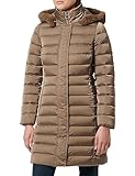 Geox Woman W BETTANIE DOWNJACKETS WALNUT 40_IT