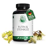 Rutin & Steinklee - 1.000mg Tagesdosis – 100% Vegan & Ohne Zusätze - Vorrat...