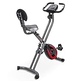 Ultrasport F-Bike 300B Fahrradtrainer mit Rückenlehne, Trainingscomputer & App,...