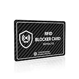 slimpuro RFID Blocker Karte DEKRA Getestet - Störsender Technologie - NFC...