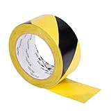 3M Gefahren-Markierungs-Klebeband 766i, Gestreiftes Warnband zur Boden- und...