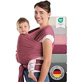 Laleni Tragetuch Baby, Babytragetuch - Babytrage für Neugeborene, 100% weiche...