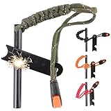 4 Stück Feuerstahl Feuerstein, Survival Feuerstarter Set – Ferro Rod...