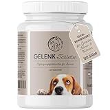 Gelenktabletten für Hunde mit MSM, Grünlippmuschel, Teufelskralle, Glucosamin...