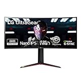 LG Ultragear Gaming Monitor 34GN850-B.AED 86,7 cm - 34 Zoll, Curved IPS, 144 Hz,...