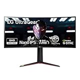 LG UltraGear Gaming Monitor 34GN850P 86,7 cm - 34 Zoll, Curved IPS, 144 Hz, 1ms...