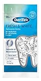 DenTek Fresh & White Zahnseide Sticks - mit Mikrokristallen - für weißere...