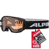ALPINA PINEY - Beschlagfreie, Extrem Robuste & Bruchsichere Skibrille Mit 100%...