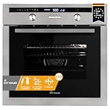 KKT KOLBE Einbaubackofen 60 cm | 70L | 3kW | Drehspieß | Kerntemperaturfühler...