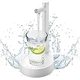 AUAUY Elektrischer Desktop Wasserflaschenspender, 6 Stufen Quantitativer...