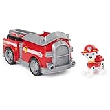 PAW PATROL, Feuerwehr-Auto mit Marshall-Figur (Sustainable Basic Vehicle/Basis...