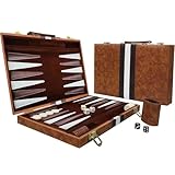 RATSTONE Backgammon，Backgammon Holz，Backgammon Koffer，Backgammon-Set,...