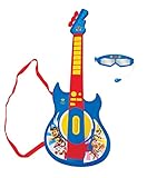 Lexibook, Paw Patrol, Leuchtende elektronische Gitarre mit Mikrofon, Brille mit...