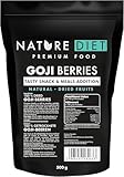 Nature Diet Goji-Beeren | 500 g | Reich an Ballaststoffen & Protein | Vegan,...