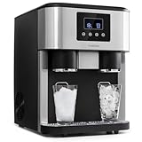 Klarstein Eiswürfelmaschine Klein, 1,8L Eiswürfelbereiter, Eiswürfelmaschine...