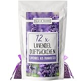 12 Lavendelsäckchen mit französichem Lavendel I Mottenschutz für...