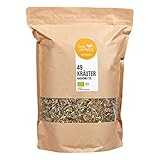 teeverliebt - Basischer Kräutertee Bio 1000 g I loser Tee mit 49 erlesenen...