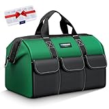 WINHUNT Werkzeugtasche 44×25×29cm, aus 1680D Polyester,mit 6 Multi-Taschen,...