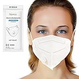 TubeRoo FFP2 Maske mit Ventil, 30 Stück Masken, Versand aus Deutschland,...