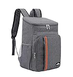 MCXKJ 22L Kühlrucksack Picknicktasche Kühl Rucksack Groß Isoliert Cooler Bag,...