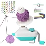 AXVRAV Wollwickler, Wollabwickler, Blau Garn Ball Wickler, Spuler-Garn,...