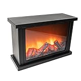 Ideen mit Herz LED-Kamin | Deko Kaminfeuer | elektrisch | batteriebetrieben |...