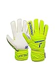 Reusch Unisex Torwarthandschuhe Attrakt Solid Junior safet yellow/dp blue/whit 5