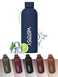 WATERSY Thermosflasche 500ml Edelstahl Trinkflasche, BPA-freie Water Bottle...