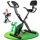 SLUNSE Neu Heimtrainer Fahrrad, 3-in-1 Hometrainer Fahrrad mit Handpulsmessung,...