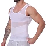 MISS MOLY Shapewear Herren Kompressions Shirt Elastische Bauchweg Unterhemd...