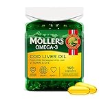 Moller’s ® | Lebertran Kapseln | Omega-3-Fettsäuren DHA & EPA, Enthält...