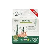 Naty Bamboo Baby Windeln aus Bambus-Viskose – Seidenweich, pflanzenbasierte...
