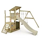 FATMOOSE Spielturm Klettergerüst FruityForest Fun XXL mit Schaukel &...