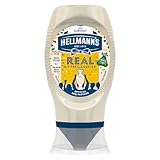 Hellmann's Real Salat Mayo leckere Salat Mayonnaise mit Freilandeiern 250 ml 1...