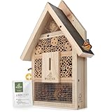wildtier liebe Insektenhotel Groß, Bienenhotel unbehandelt inkl. Lockstoff I...
